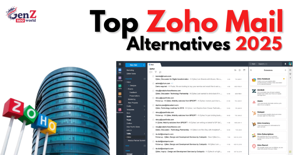 Zoho Mail Alternatives