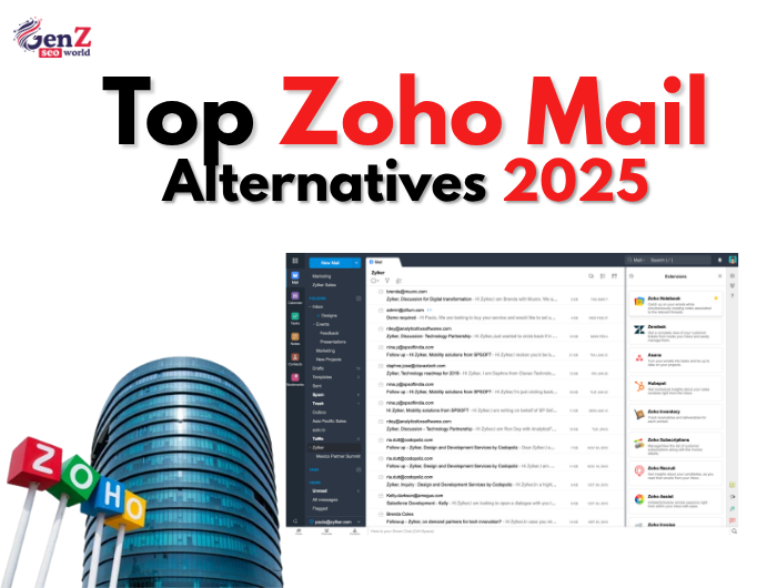 Top Zoho Mail Alternatives 2025