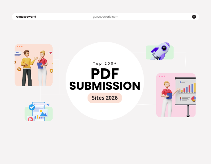 Top 200+ PDF Submission Sites List 2026 | High DA Free PDF Sharing Websites